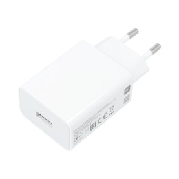 XIAOMI oryginalna ładowarka sieciowa USB A QC3.0 3A 22,5W MDY-11-EP biała bulk