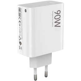 XIAOMI oryginalna ładowarka sieciowa USB A QC3.0 3A 90W MDY-15-EK biała bulk