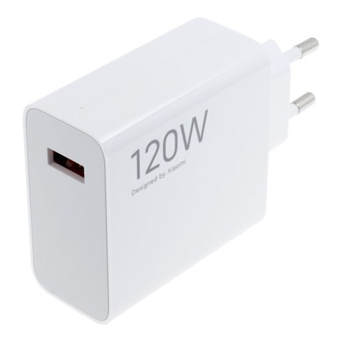 XIAOMI oryginalna ładowarka sieciowa USB A QC3.0 6A 120W MDY-14-EE biała bulk