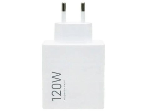 XIAOMI oryginalna ładowarka sieciowa USB A QC3.0 6A 120W MDY-16-EN biała bulk
