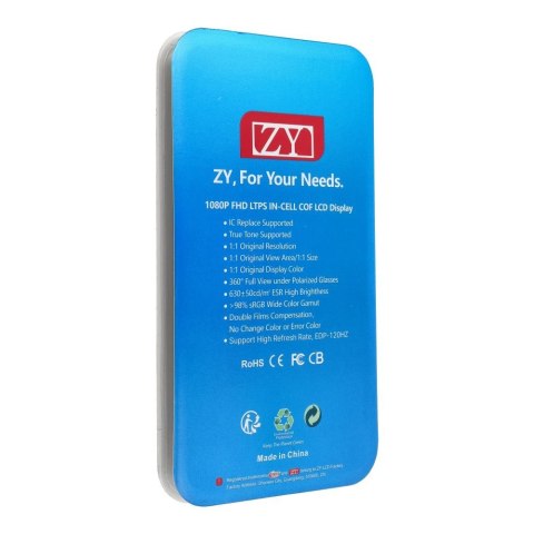 Wyświetlacz do iPhone 13 Pro z ekranem dotykowym czarnym (ZY-LTPS) IC Transferable