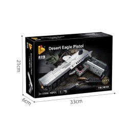 Zestaw Klocków Militaria Pistolet 360el.