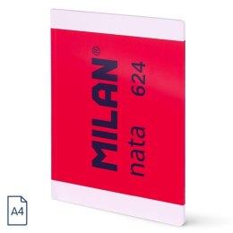 Zeszyt klejony A4/48K linia 1918 różowy MILAN