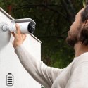 Zewnętrzny zestaw monitoringu Baseus Security S1 Pro Dual 3K (2 kamery) - biały