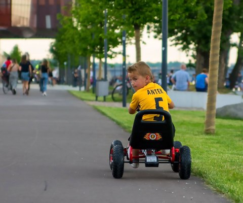 Gokart na pedały Thor Blue