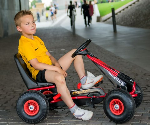 Gokart na pedały Thor Pink