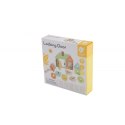 CLASSIC WORLD Drewniana Przeplatanka Klocki do Nawlekania Klucze i Drzwi MONTESSORI 11 el.