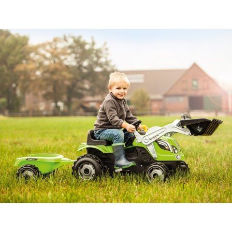 Smoby Traktor z przyczepą Farmer Max Łyżka