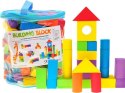 Bajecznie KOLOROWE KLOCKI PIANKOWE 100elem. ZA1274