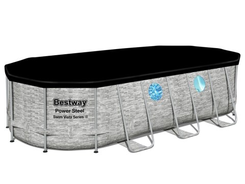 Bestway Basen stelażowy 549x274x122 okno 11w1 56716