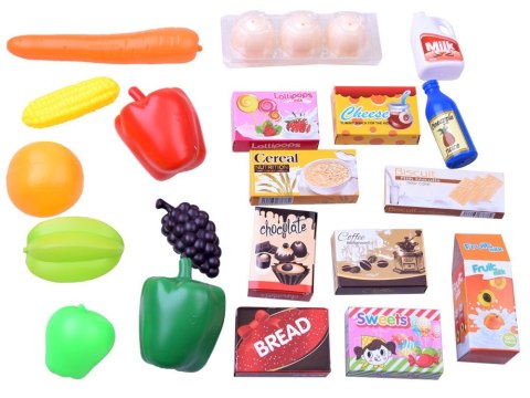 Kasa SUPERMARKET koszyk Sklep ze skanerem ZA2681