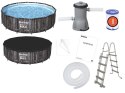 Bestway basen stelażowy 427x107cm 10w1 deska 5614Z