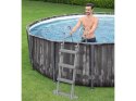 Bestway Basen stelażowy 366x100cm 8w1 drewno 5614X