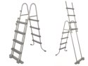 Bestway Basen stelażowy 488x122cm 10w1 szary 5612Z