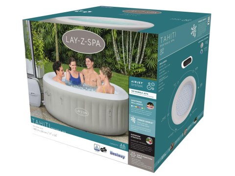 Bestway jacuzzi Lay-Z-Spa TAHITI 1,8m 2-4os 60007