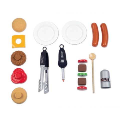 SMOBY Grill Ogrodowy dla dzieci Barbecue 18 akcesoriów