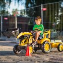 FALK Traktor na Pedały Komatsu Koparko-Ładowarka z Przyczepą 3-7 lat