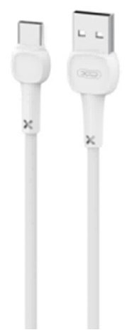 Kabel szybkie ładowanie type-c biały