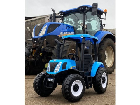 Mocny Traktor na akumulator 24V New Holland PA0267