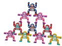 ROBOTIME Drewniana Gra Edukacyjna Wieża Robotów