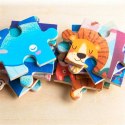 ROBOTIME Puzzle Drewniane Kolorowe Zwierzęta