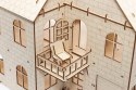 EWA Drewniane Puzzle 3D - Domek Dla Lalek
