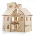 EWA Drewniane Puzzle 3D - Domek Dla Lalek