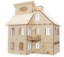 EWA Drewniane Puzzle 3D - Domek Dla Lalek