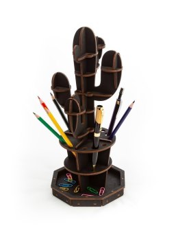 EWA Drewniane Puzzle 3D - Organizer Kaktus