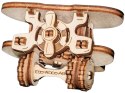 EWA Drewniane Puzzle 3D - Samolocik