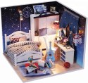 SkładanyDrewniany Model Puzzle3D Gwieździsty Pokój