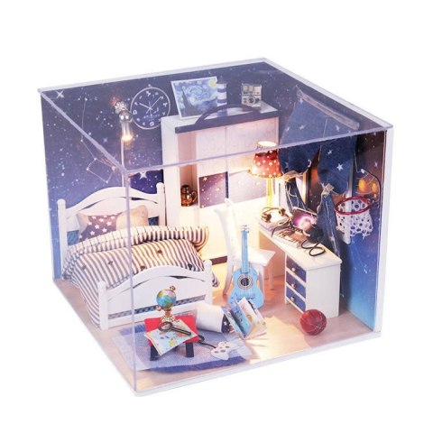 SkładanyDrewniany Model Puzzle3D Gwieździsty Pokój