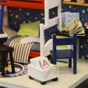 HONGDA Składany Drewniany Model Puzzle 3D DIY Kosmiczny Pokój
