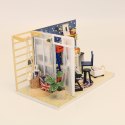 HONGDA Składany Drewniany Model Puzzle 3D DIY Kosmiczny Pokój