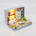 HONGDA Składany Drewniany Model Puzzle 3D DIY Wesoły Teatrzyk