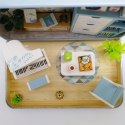 HONGDA Składany Drewniany Model Puzzle 3D DIY Wesoły Teatrzyk
