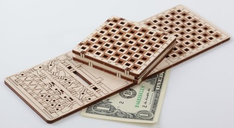 Mr.Playwood Drewniane Puzzle 3D - Gra Szachy