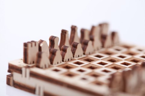 Mr.Playwood Drewniane Puzzle 3D - Gra Szachy
