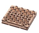 Mr.Playwood Drewniane Puzzle 3D - Gra Warcaby