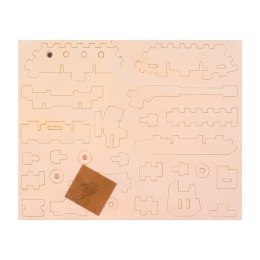 ROBOTIME Drewniane Puzzle 3D - Czołg