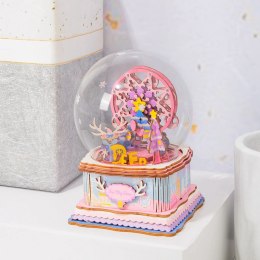 ROBOTIME Drewniane Puzzle 3D - Pozytywka Diabelski Młyn