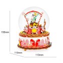 ROBOTIME Drewniane Puzzle 3D - Pozytywka Tort
