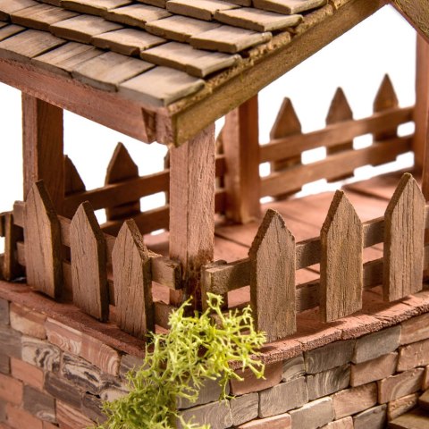 DOMUS KITS Składany Domek z Cegły 3D - Rustica 2