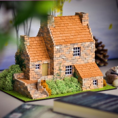 DOMUS KITS Składany Domek z Cegły 3D - Wiejski Dom