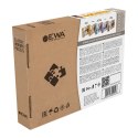 EWA Drewniane Dwustronne Puzzle - Europa