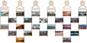 EWA Drewniane Dwustronne Puzzle - Europa