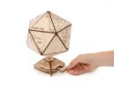 EWA Drewniane Puzzle 3D - Dwudziestościenny Globus