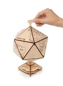EWA Drewniane Puzzle 3D - Dwudziestościenny Globus