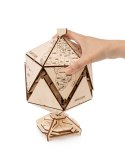 EWA Drewniane Puzzle 3D - Dwudziestościenny Globus