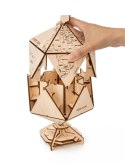 EWA Drewniane Puzzle 3D - Dwudziestościenny Globus